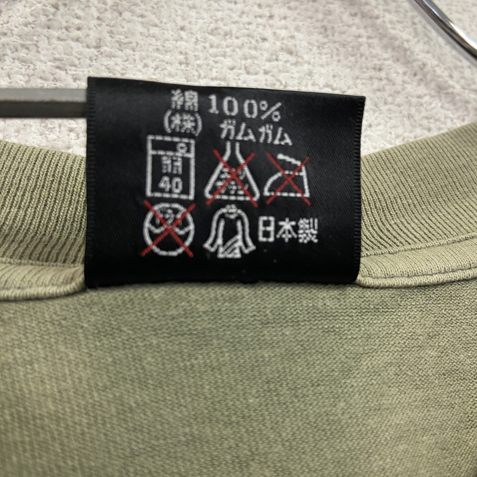 90s～　O'NEILL　オニール　半袖プリントTシャツ　フェード　両面プリント　クルーネック　ヴィンテージ　カーキ　Lサイズ