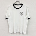 NIKE　ナイキ　半袖プリントTシャツ　リンガーT　白　ホワイト