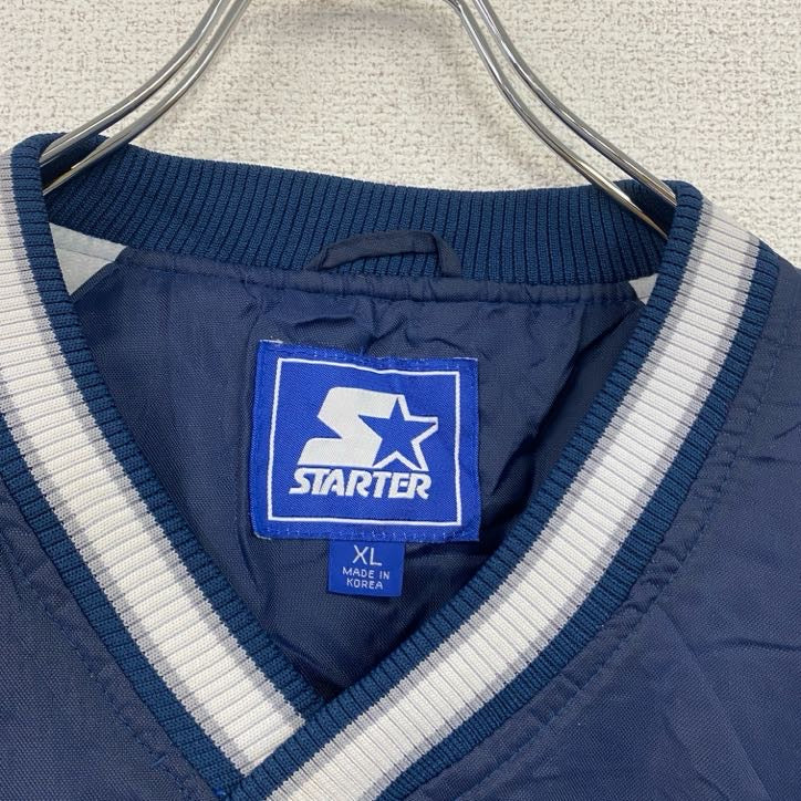 STARTER　スターター　プルオーバージャケット　紺　ネイビー　XLサイズ