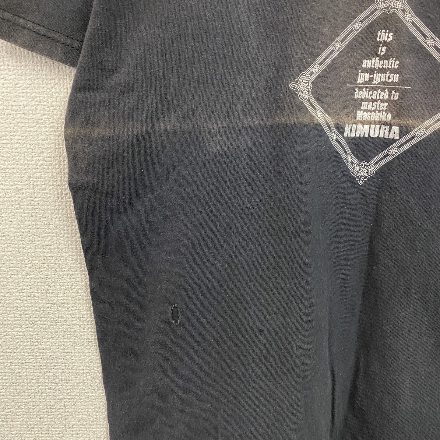 GILDAN　ギルダン　木村政彦　半袖プリントTシャツ　黒　ブラック　Mサイズ