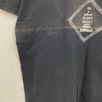 GILDAN　ギルダン　木村政彦　半袖プリントTシャツ　黒　ブラック　Mサイズ