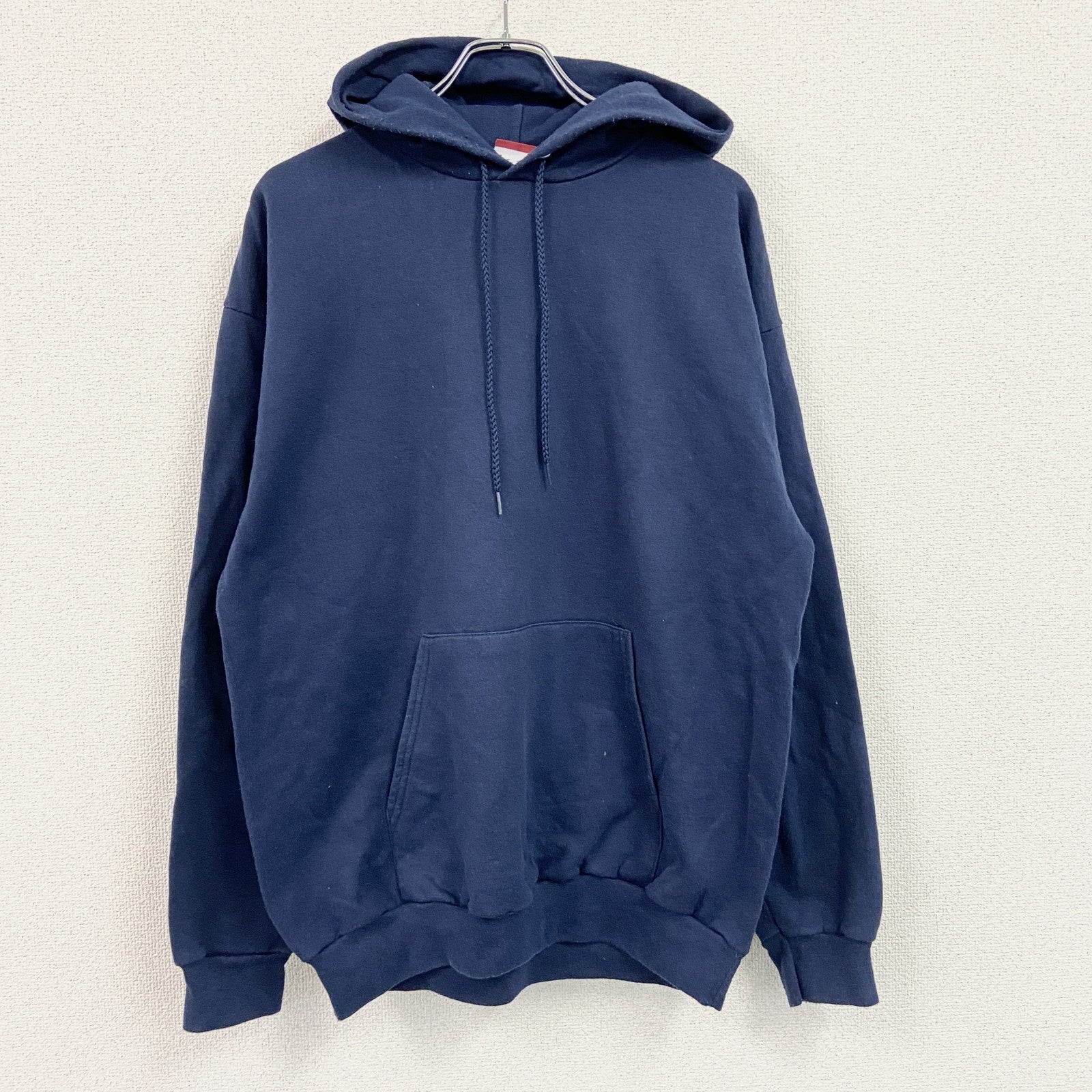 Champion　チャンピオン　スウェットパーカー/フーディー　完全目無し　無地　現行　紺　ネイビー