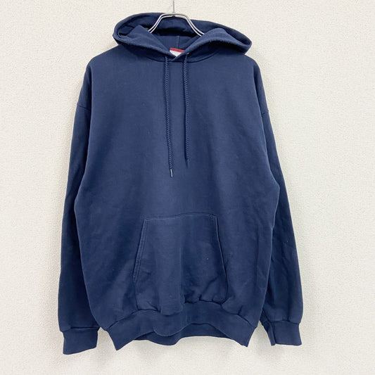 Champion　チャンピオン　スウェットパーカー/フーディー　完全目無し　無地　現行　紺　ネイビー