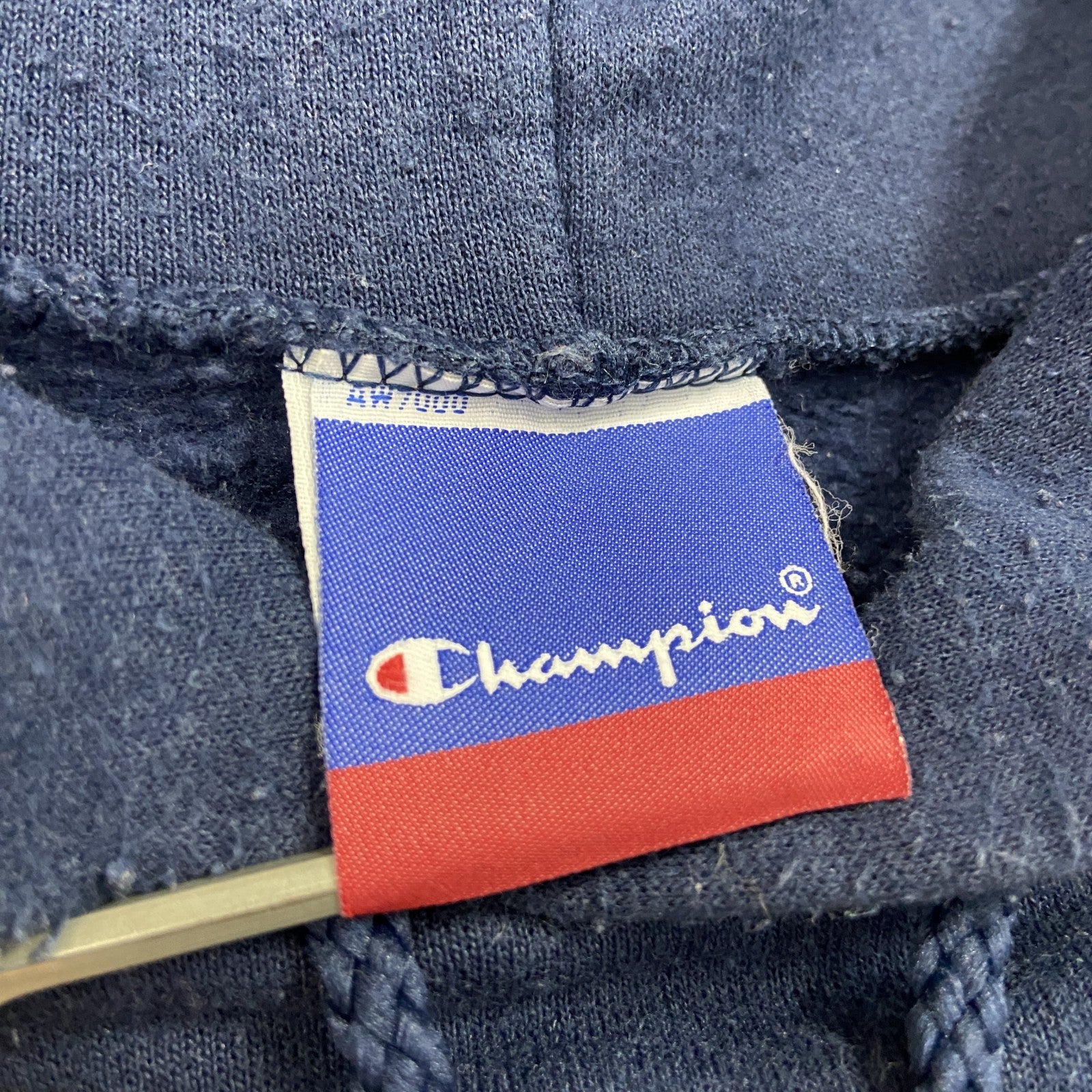 Champion　チャンピオン　スウェットパーカー/フーディー　完全目無し　無地　現行　紺　ネイビー