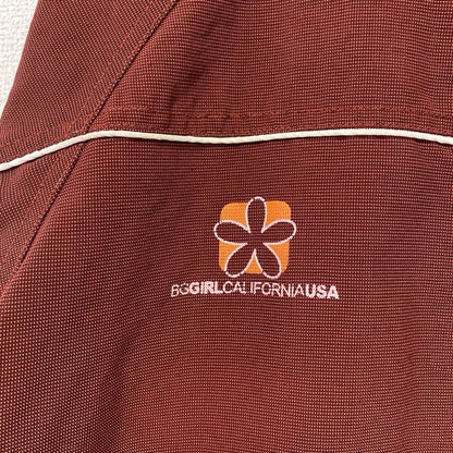 body globe　ボディグローブ　マウンテンパーカー　比翼仕立て　茶色　ブラウン　