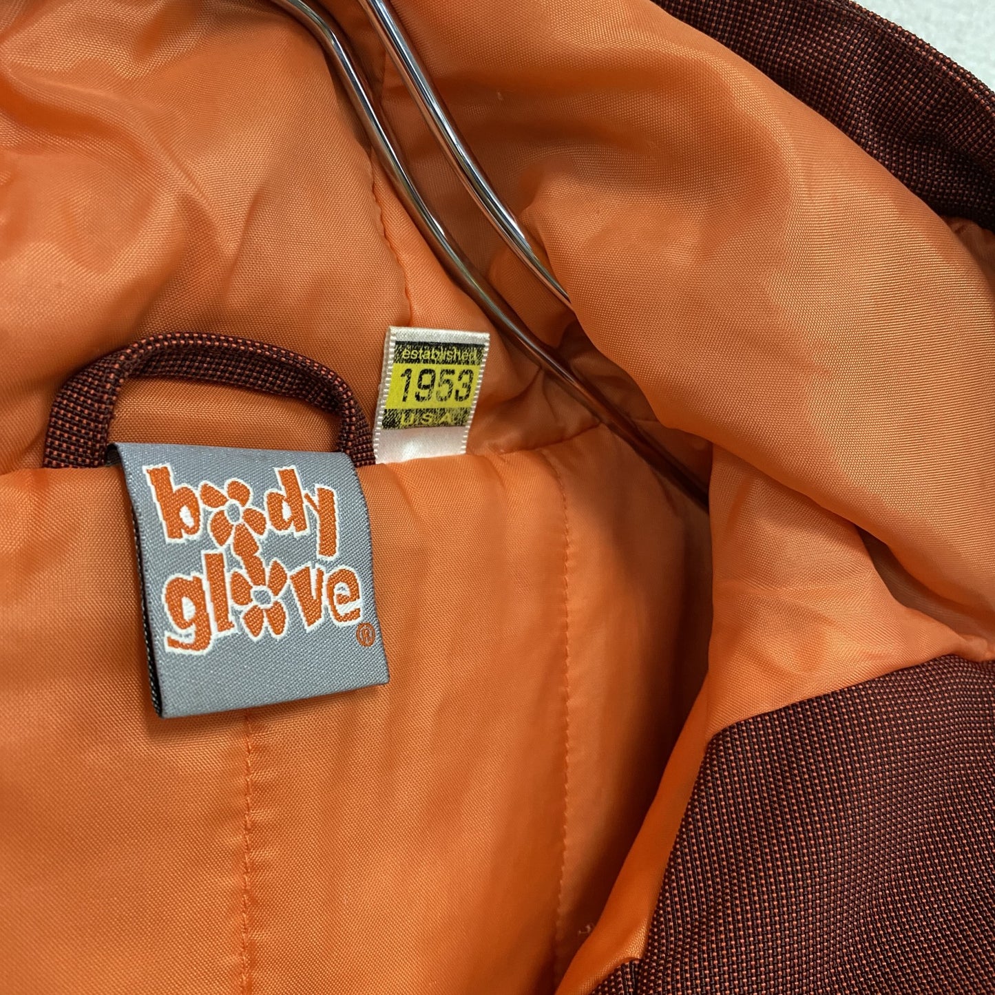 body globe　ボディグローブ　マウンテンパーカー　比翼仕立て　茶色　ブラウン　