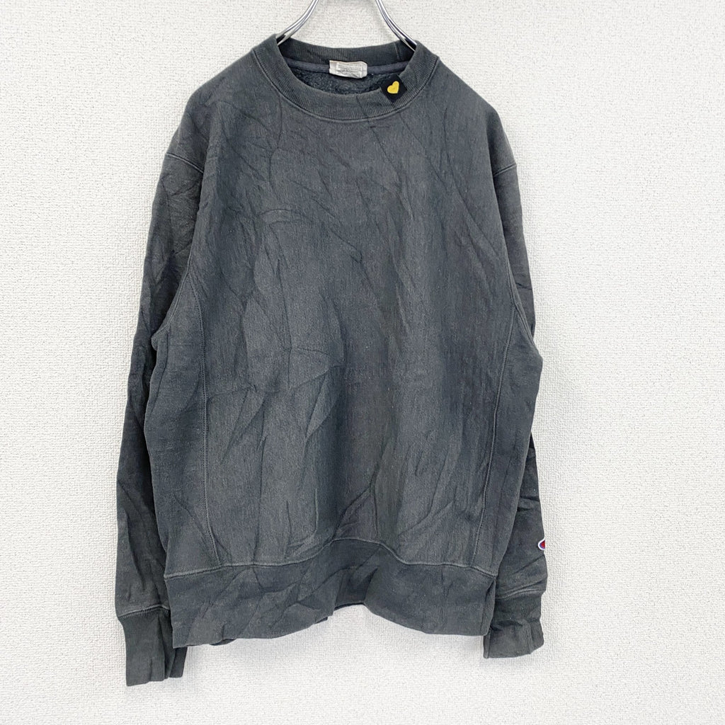 Champion　チャンピオン　リバースウィーブ　スウェット/トレーナー　目無し　灰色　ダークグレー　Mサイズ