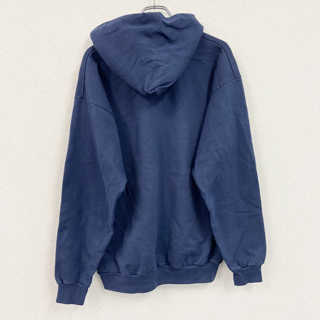 Champion　チャンピオン　スウェットパーカー/フーディー　完全目無し　無地　現行　紺　ネイビー