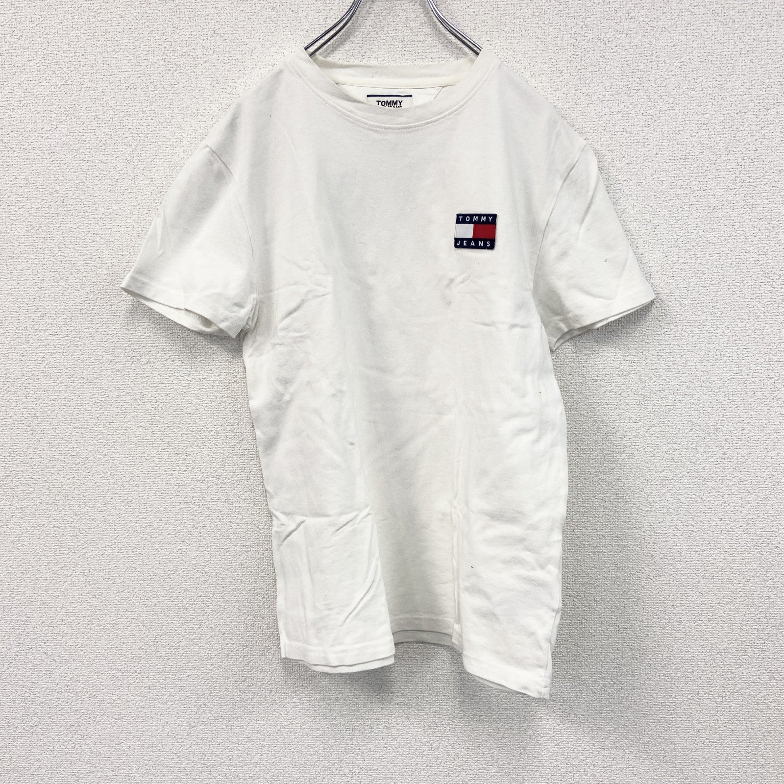 TOMMY HILFIGER　トミーヒルフィガー　半袖プリントTシャツ　白　ホワイト　Mサイズ