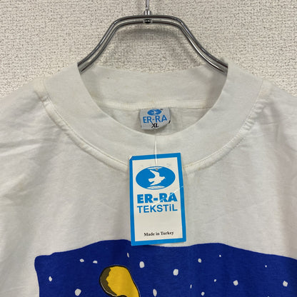 ER-RA　Coplu　コプル　半袖プリントTシャツ　白　ホワイト　XLサイズ