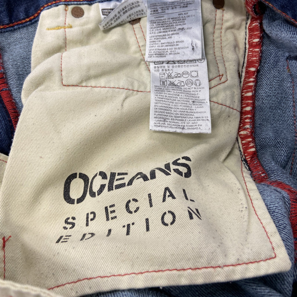 Levi’s　リーバイス　502　デニムパンツ　ブーツカット　インディゴ　W30　