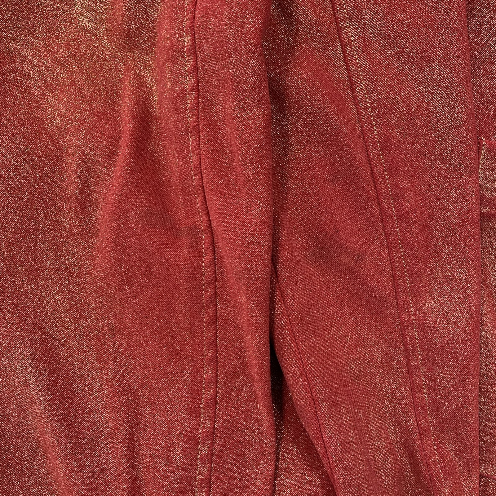 KATHARINE HAMNETT LONDON　キャサリンハムネット　スタンドカラージャケット　3つポケット　赤　レッド　