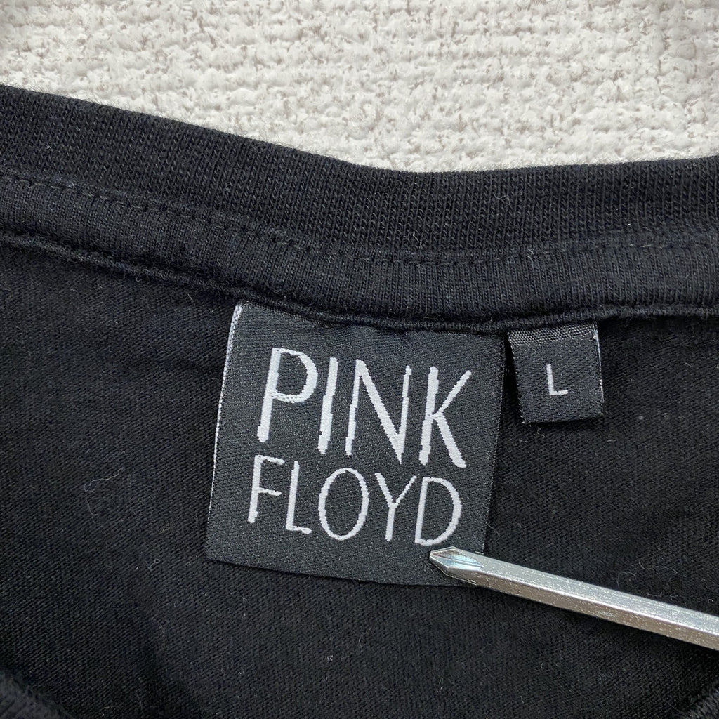 PINK FLOYD　ピンクフロイド　半袖プリントTシャツ　バンドT　黒　ブラック　Lサイズ