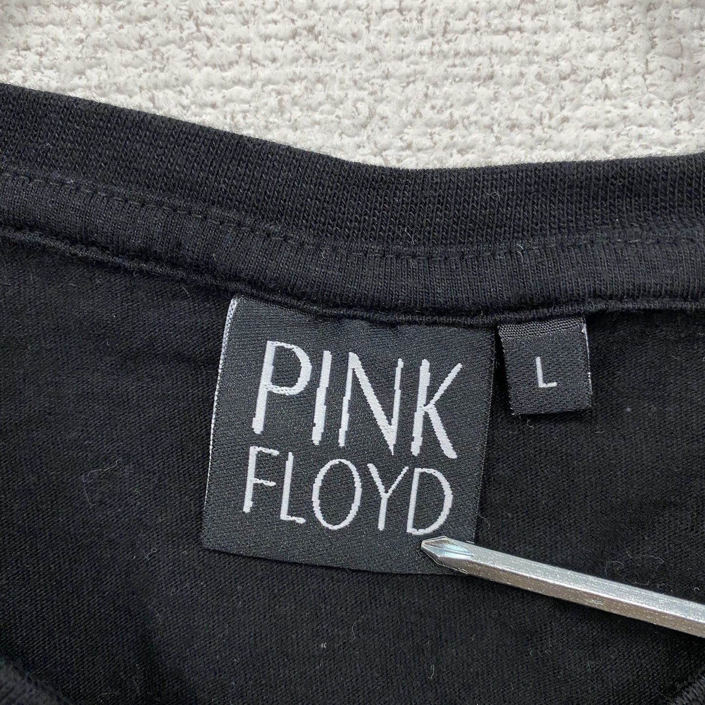 PINK FLOYD　ピンクフロイド　半袖プリントTシャツ　バンドT　黒　ブラック　Lサイズ
