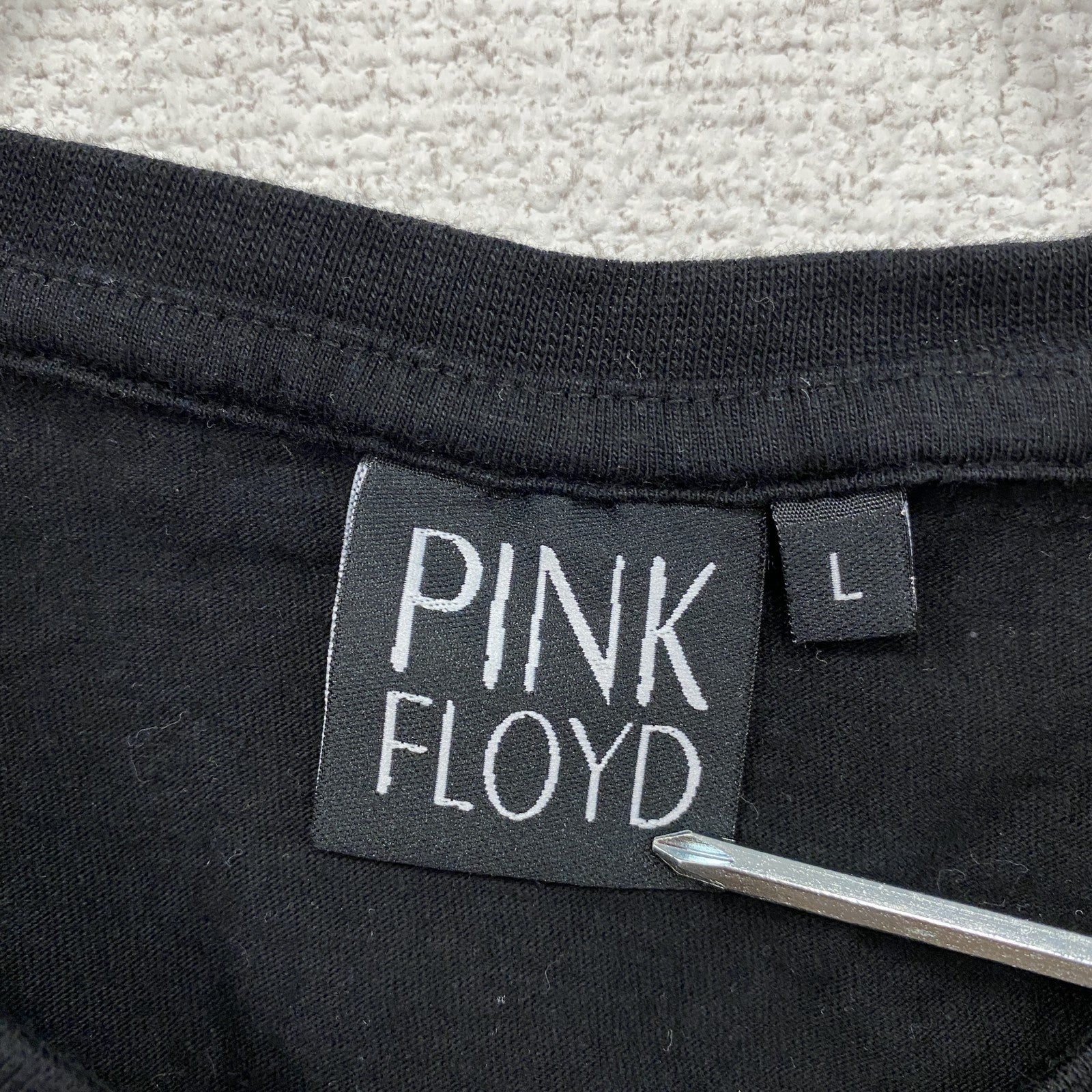 PINK FLOYD　ピンクフロイド　半袖プリントTシャツ　バンドT　黒　ブラック　Lサイズ