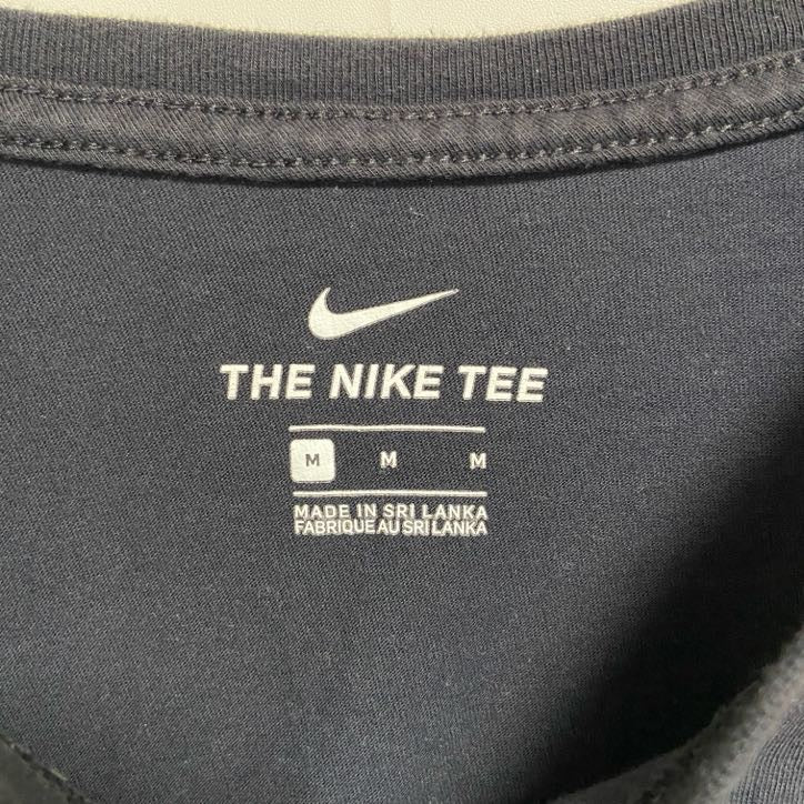 古着 used　NIKE ナイキ　長袖Tシャツ　プリントロングTシャツ　クルーネック　SUBARU スバル　黒　ブラック　Mサイズ