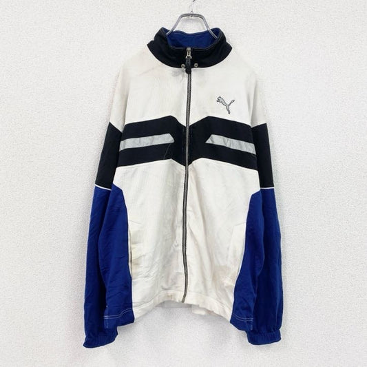 PUMA　プーマ　フルジップトラックジャケット　白　ホワイト　