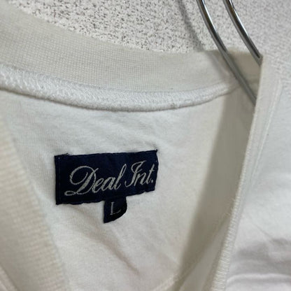 ～00s　Deal Fnt　半袖Tシャツ　DEAL BEAR　テディベア　ヴィンテージ　白　ホワイト　Lサイズ