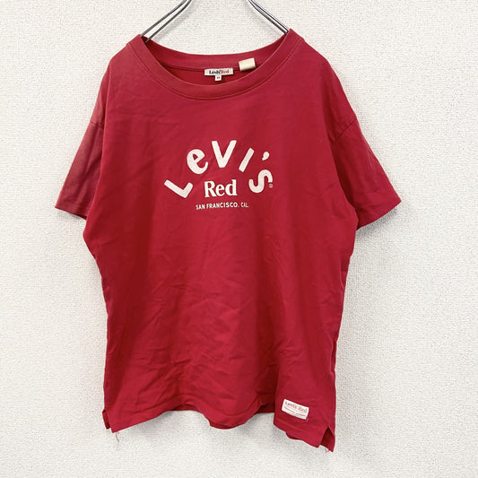 Levi’s red　リーバイス レッド　半袖プリントTシャツ　赤　レッド　Mサイズ