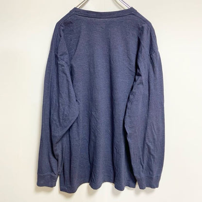 古着 used　NFL　長袖プリントロングTシャツ　エヌエフエル　クルーネック　フットボール　スポーツ　Lサイズ