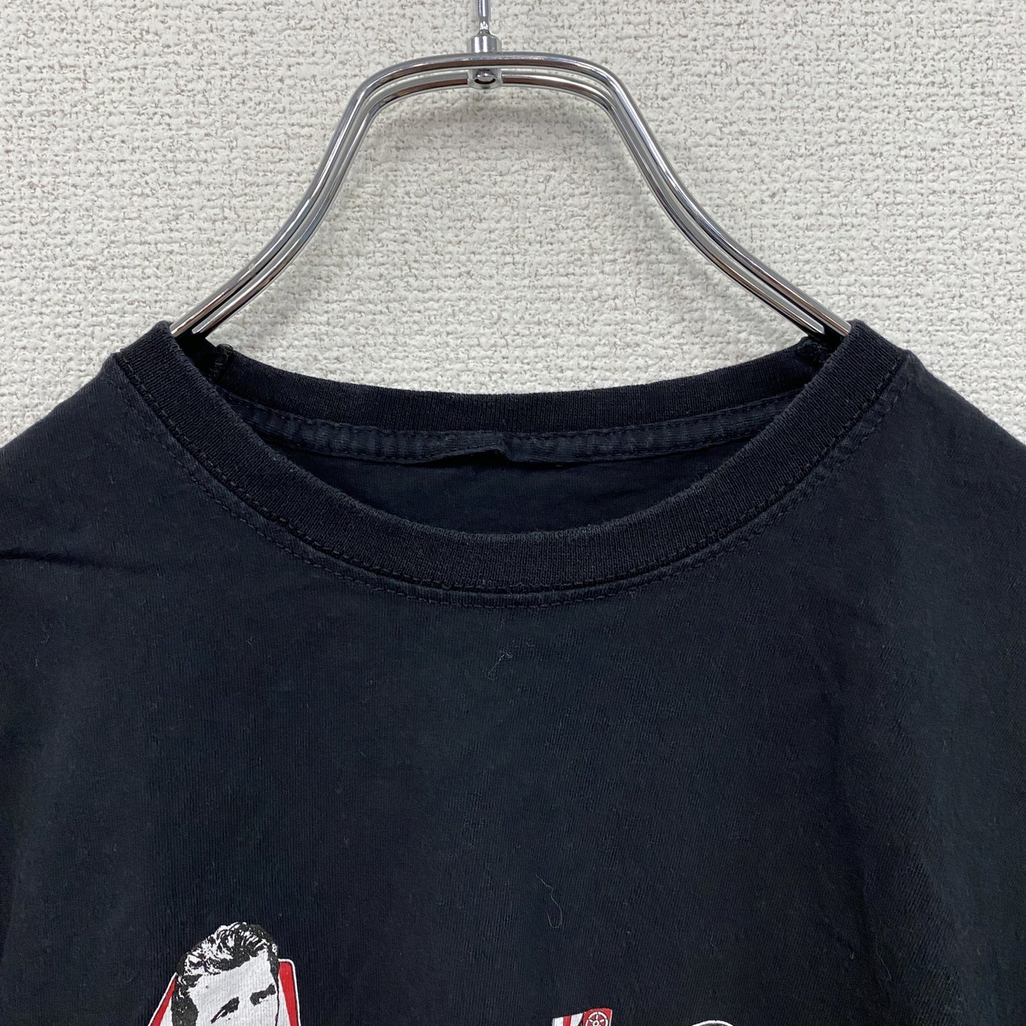 FC KAISERSLAUTERN　カイザースラウテルン　フリッツヴェルター　半袖プリントTシャツ　サッカー　黒　ブラック　
