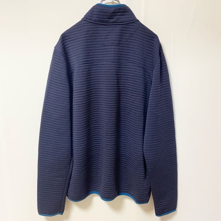 古着 used　GERRY ジェリー　長袖ハーフボタンプルオーバー　ハイネック　ネイビー　ビックシルエット　XLサイズ