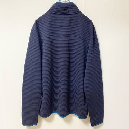 古着 used　GERRY ジェリー　長袖ハーフボタンプルオーバー　ハイネック　ネイビー　ビックシルエット　XLサイズ