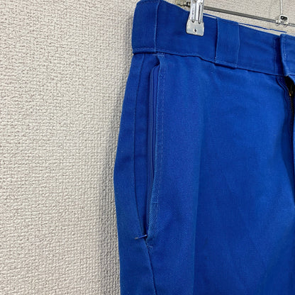 Dickies　ディッキーズ　ハーフワークパンツ/ショートパンツ　ワンポイント　青　ブルー　30サイズ