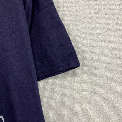 Yanks Indian Club　半袖プリントTシャツ　インディアン　両面プリント　紺　ネイビー