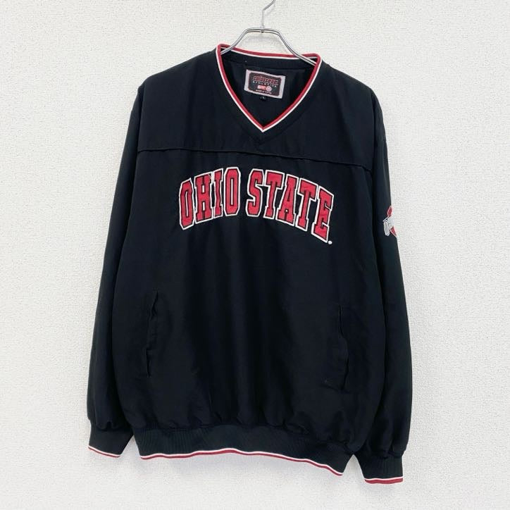 COLOSSEUM ATHLETICS　プルオーバージャケット　OHIO STATE　黒　ブラック　Lサイズ