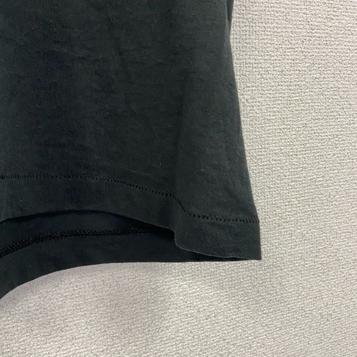 ～90s　半袖プリントTシャツ　ヤシの木　ヴィンテージ　シングルステッチ　バックジップデザイン　黒　ブラック