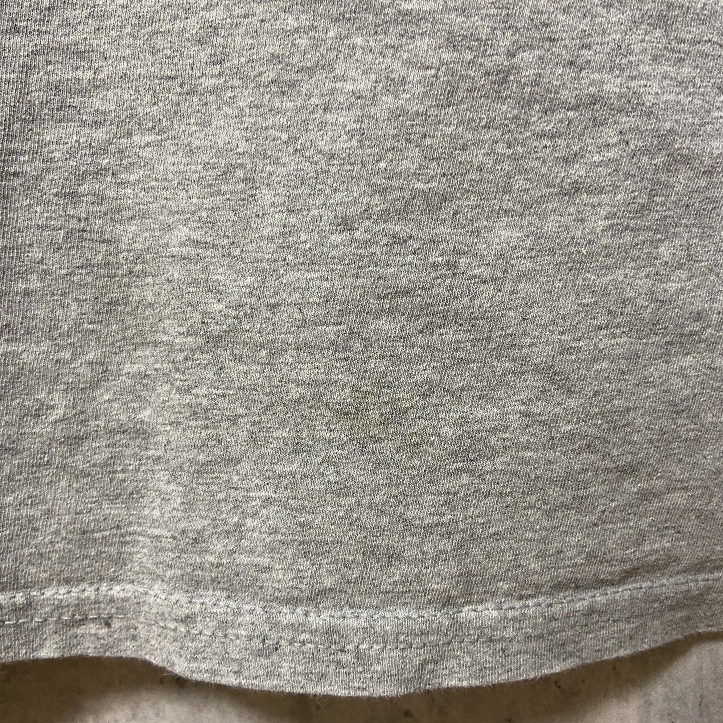 古着 used　Disney　ディズニー　ミッキー　Mickey Mouse　半袖プリントTシャツ　グレー　オーバーサイズ