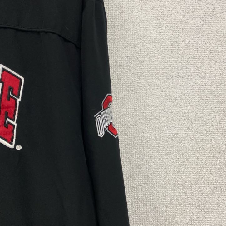 COLOSSEUM ATHLETICS　プルオーバージャケット　OHIO STATE　黒　ブラック　Lサイズ