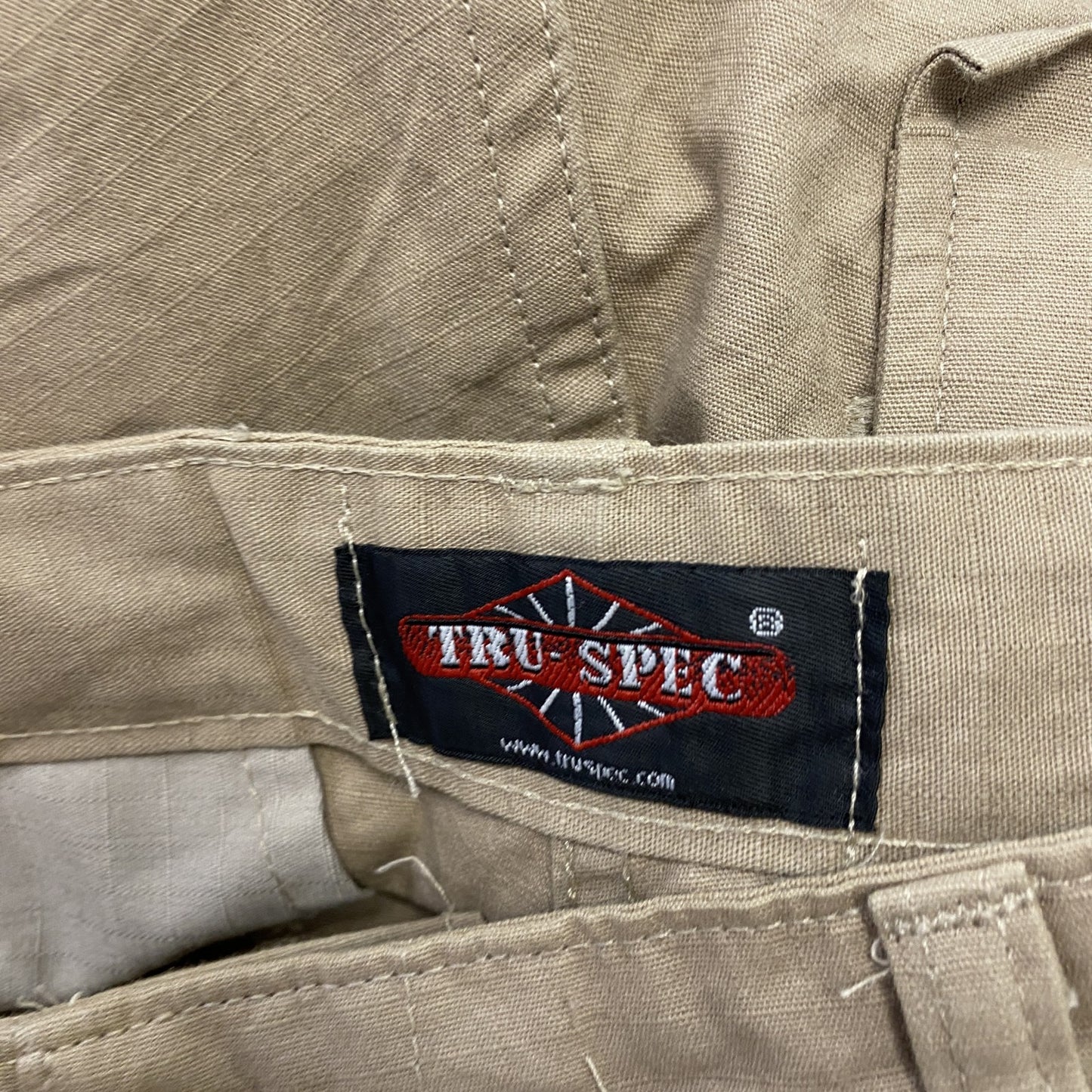 TRU-SPEC　トゥルースペック　ハーフカーゴパンツ/ショートパンツ　ベージュ　Sサイズ