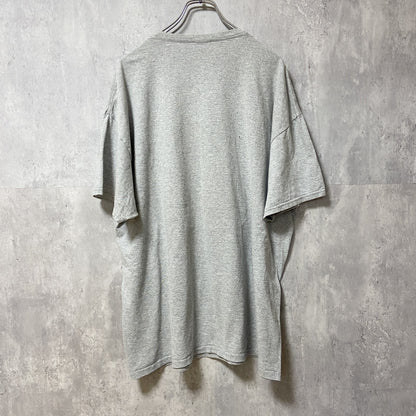 古着 used　Disney　ディズニー　ミッキー　Mickey Mouse　半袖プリントTシャツ　グレー　オーバーサイズ