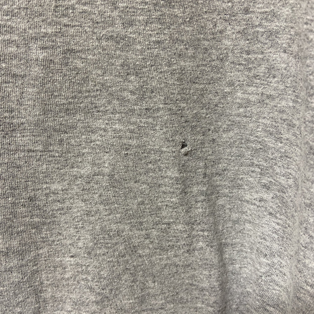 古着 used　Disney　ディズニー　ミッキー　Mickey Mouse　半袖プリントTシャツ　グレー　オーバーサイズ