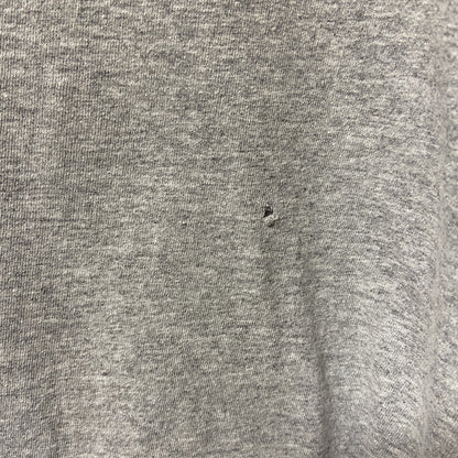 古着 used　Disney　ディズニー　ミッキー　Mickey Mouse　半袖プリントTシャツ　グレー　オーバーサイズ
