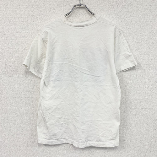 90s　FRUIT OF THE LOOM　フルーツオブザルーム　半袖Tシャツ　シングルステッチ　白　ホワイト　Mサイズ