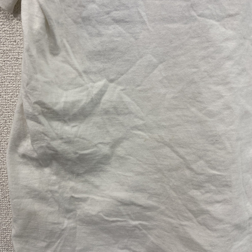 90s　FRUIT OF THE LOOM　フルーツオブザルーム　半袖Tシャツ　シングルステッチ　白　ホワイト　Mサイズ