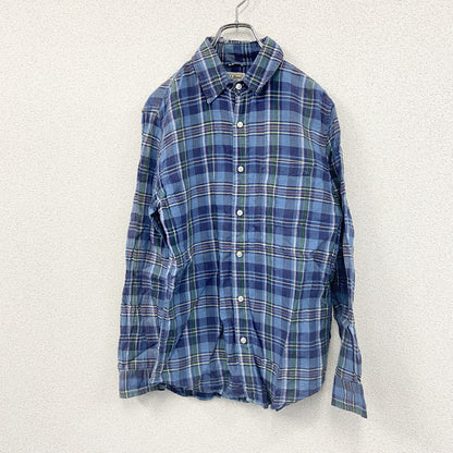 L.L.Bean　エルエルビーン　長袖シャツ　フラップポケット　チェック柄　マルチカラー　Mサイズ