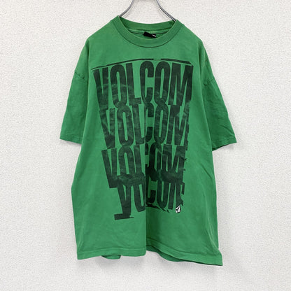Volcom　ボルコム　半袖プリントTシャツ　緑　グリーン　XLサイズ