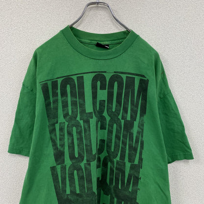 Volcom　ボルコム　半袖プリントTシャツ　緑　グリーン　XLサイズ