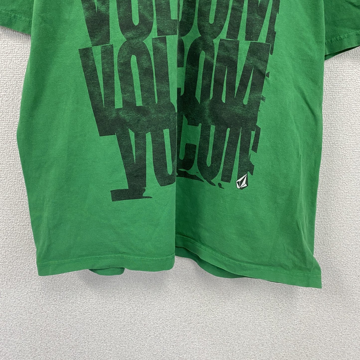 Volcom　ボルコム　半袖プリントTシャツ　緑　グリーン　XLサイズ