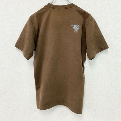 FALLEN　半袖Tシャツ　スカル　骸骨　茶色　ブラウン　Mサイズ