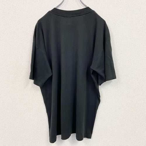 90s　半袖プリントTシャツ　シングルステッチ　ヴィンテージ　黒　ブラック　XLサイズ