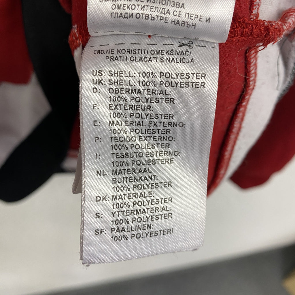 adidas　アディダス　長袖Tシャツ/ロンT　パフォーマンスロゴ　赤　レッド　Ｍサイズ