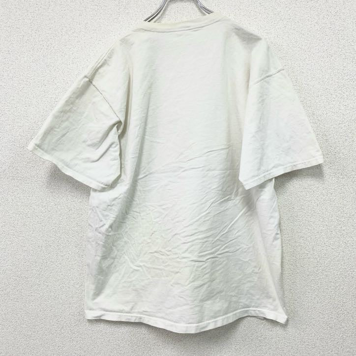 半袖Tシャツ　SCHLUCKSPECHT　アルコール　キツツキ　鳥　白　ホワイト　