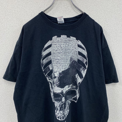 FRUIT OF THE LOOM　フルーツオブザルーム　半袖プリントTシャツ　紺　ネイビー　XLサイズ