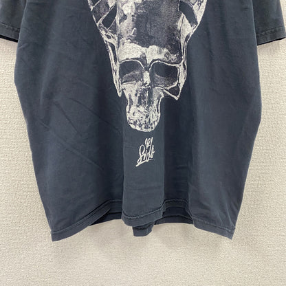 FRUIT OF THE LOOM　フルーツオブザルーム　半袖プリントTシャツ　紺　ネイビー　XLサイズ
