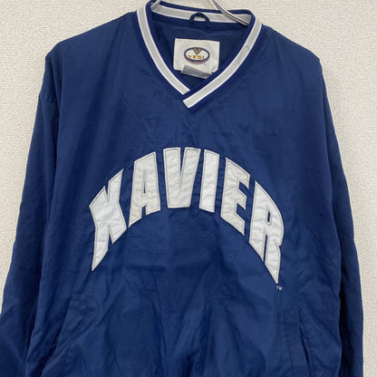 ～90s　VESI　プルオーバージャケット　ヴィンテージ　青　ブルー　Lサイズ